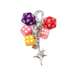 Load image into Gallery viewer, LUCKY ROLL DICE BAG CHARM