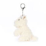 Load image into Gallery viewer, Snowie Pup Bag Charm