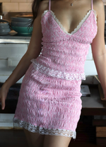 Load image into Gallery viewer, LOVERGIRL STRIPED SKIRT
