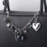 Load image into Gallery viewer, MIDNIGHT LUCKY 8 BAG CHAIN CHARM