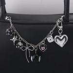 Load image into Gallery viewer, MIDNIGHT LUCKY 8 BAG CHAIN CHARM