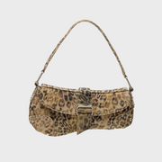 Leopard print handbag