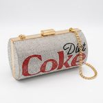Load image into Gallery viewer, COCA COLA / DIET COKE CRYSTAL CLUTCH
