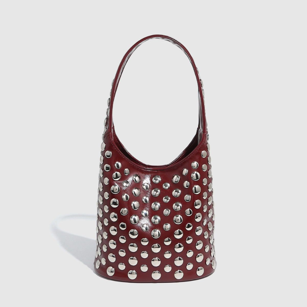 Cherry Jennifer Studded Bag