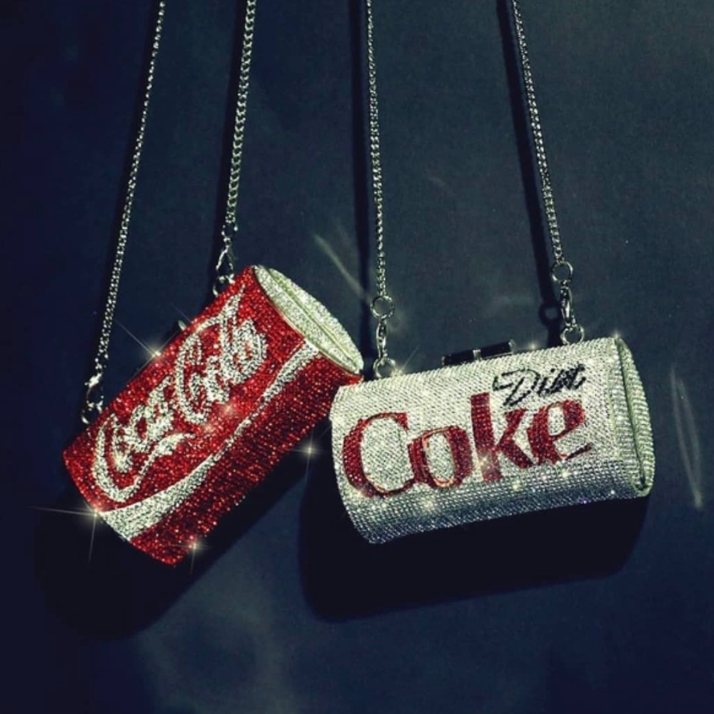 COCA COLA CRYSTAL CLUTCH