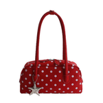 Load image into Gallery viewer, SARAH POLKA DOT SHOULDER BAG
