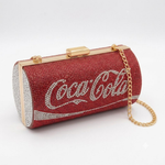 Load image into Gallery viewer, COCA COLA / DIET COKE CRYSTAL CLUTCH
