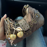 Load image into Gallery viewer, Retrocia - Vintage Buckle Shoulder Bag
