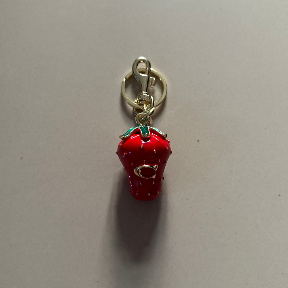 Strawberry Bag Charm