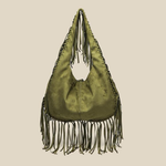 Load image into Gallery viewer, LUCIA FRINGE HOBO BAG
