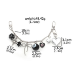 Load image into Gallery viewer, MIDNIGHT LUCKY 8 BAG CHAIN CHARM
