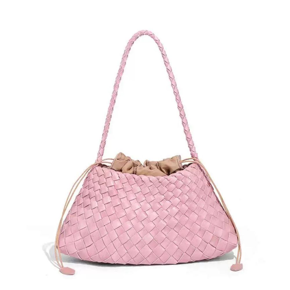 ELARA WOVEN SHOULDER BAG