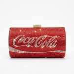 Load image into Gallery viewer, COCA COLA / DIET COKE CRYSTAL CLUTCH
