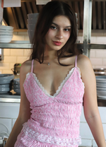 Load image into Gallery viewer, LOVERGIRL STRIPED TOP
