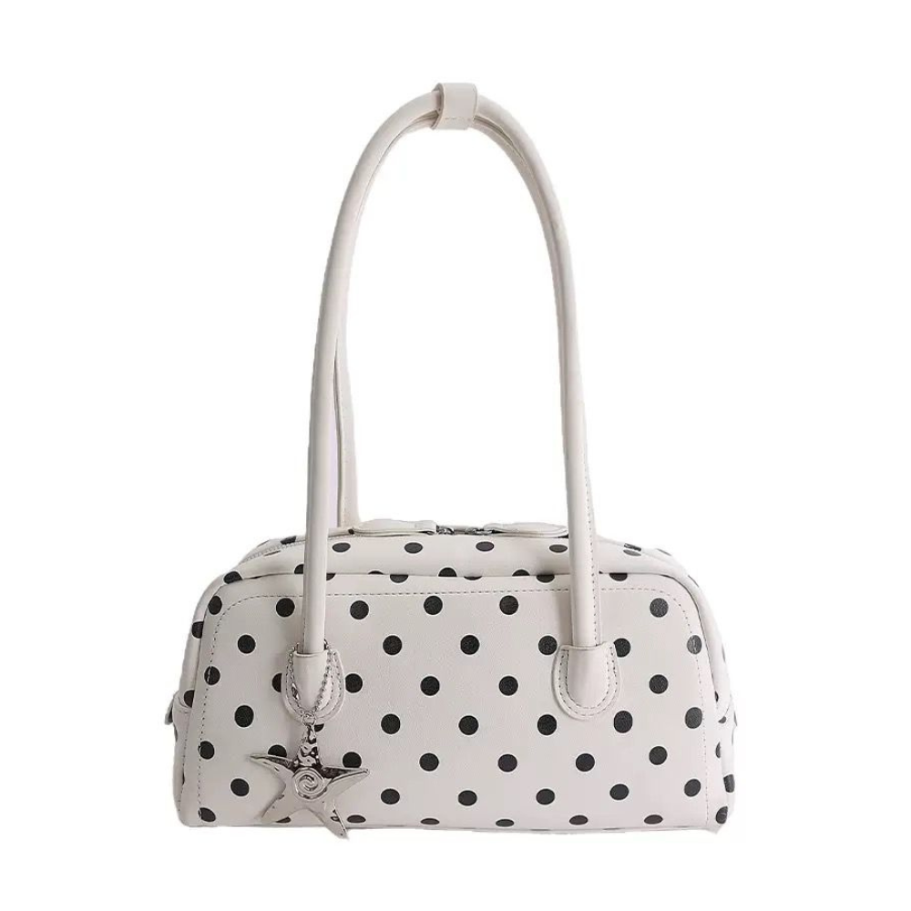 SARAH POLKA DOT SHOULDER BAG