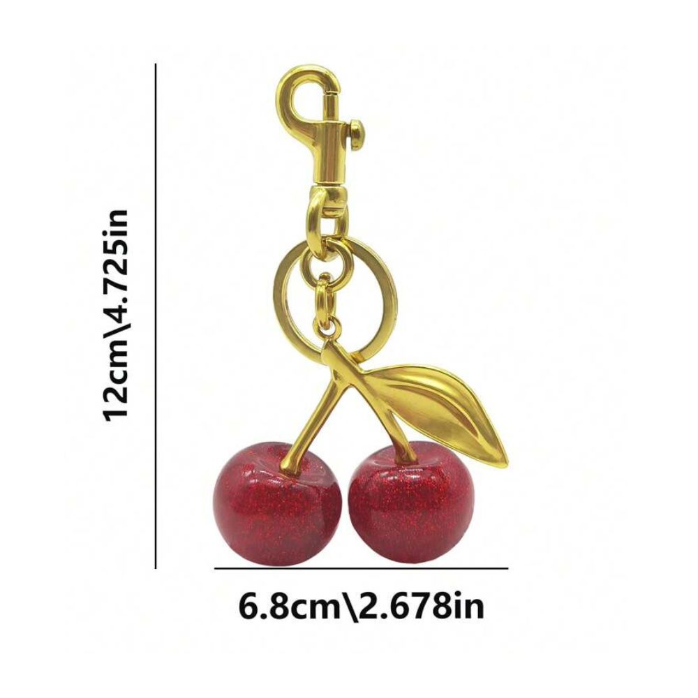 CHERRY BAG CHARM