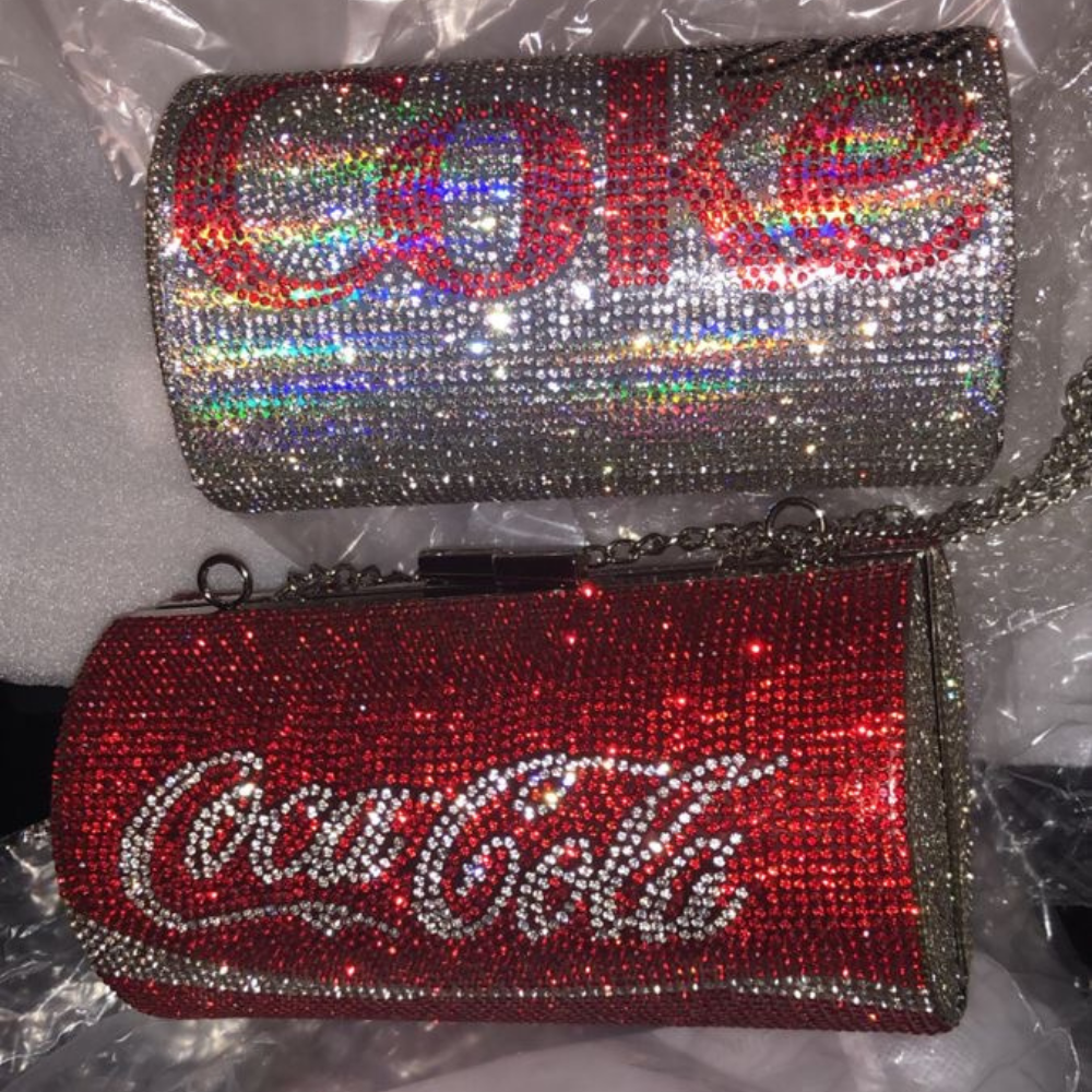 COCA COLA CRYSTAL CLUTCH