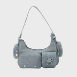 Load image into Gallery viewer, PASTELS MULTI-POCKET SHOULDER BAG
