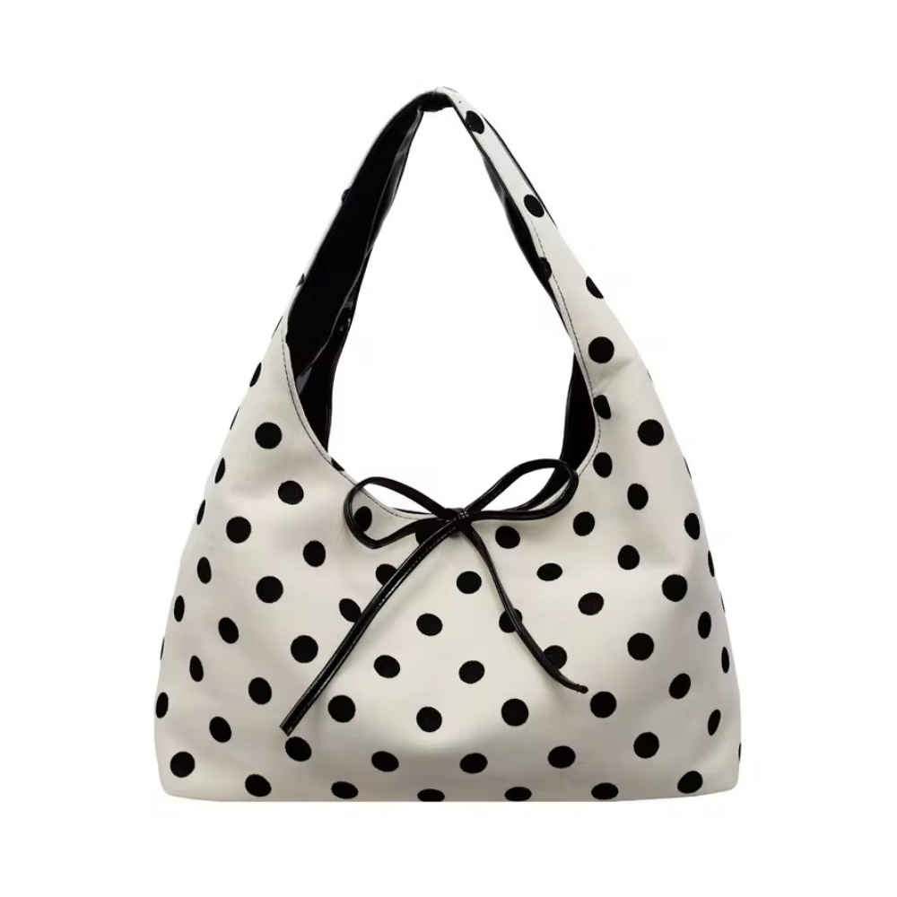 POLKA DOT BOW BAG