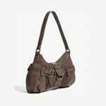 Load image into Gallery viewer, Retrocia - Vintage Buckle Shoulder Bag
