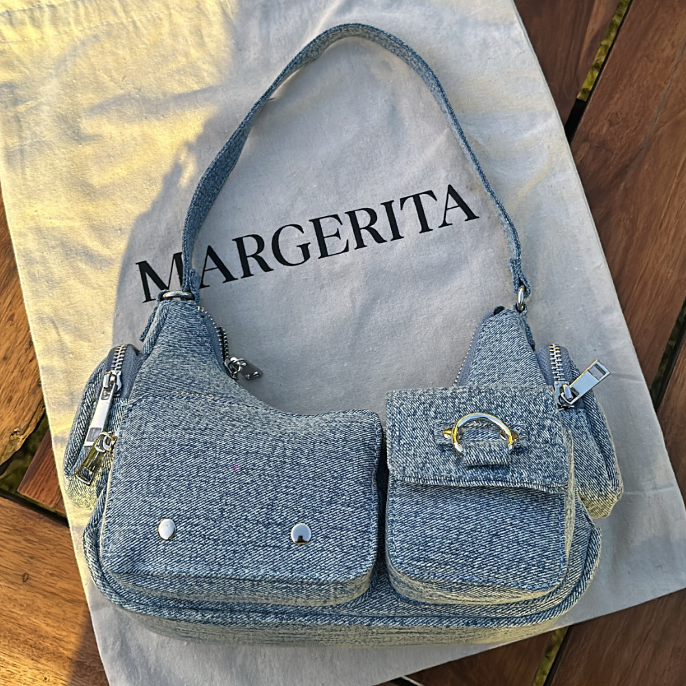 PASTELS MULTI-POCKET SHOULDER BAG