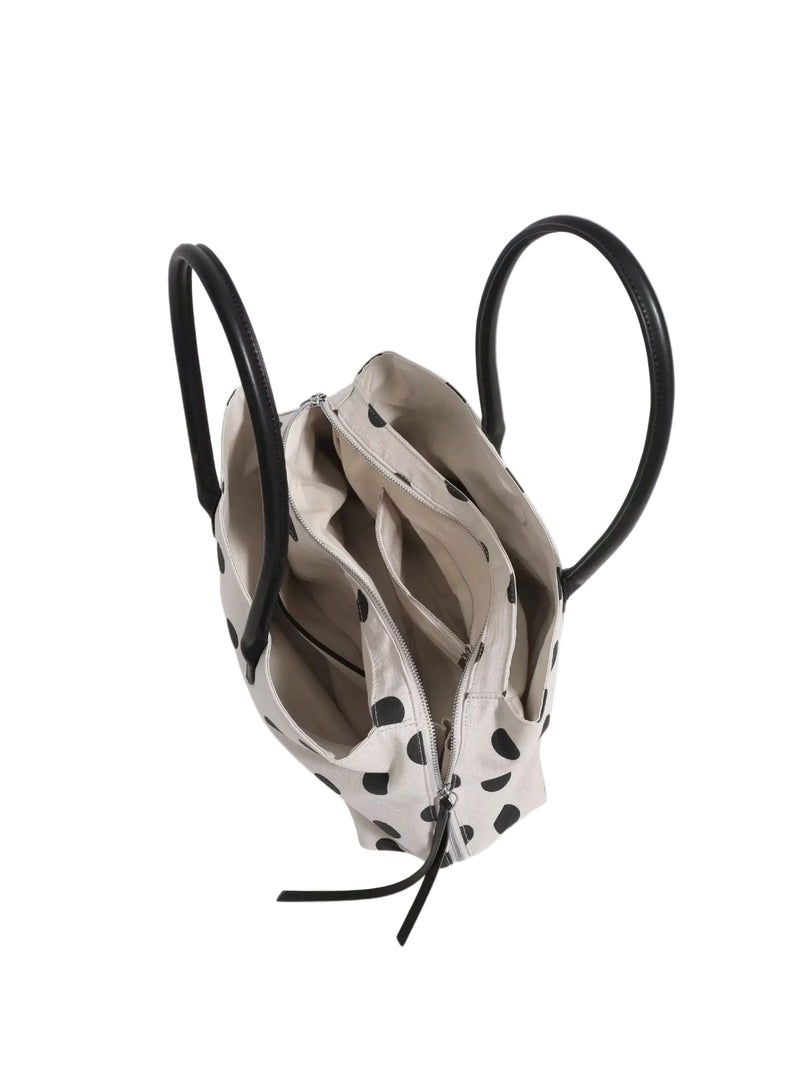 HANAH POLKA DOT TOTE BAG