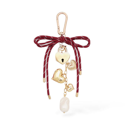 HEARTLOCK BAG CHARM