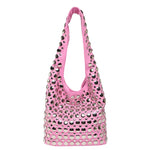 Load image into Gallery viewer, Pink Jennifer Studded Bag
