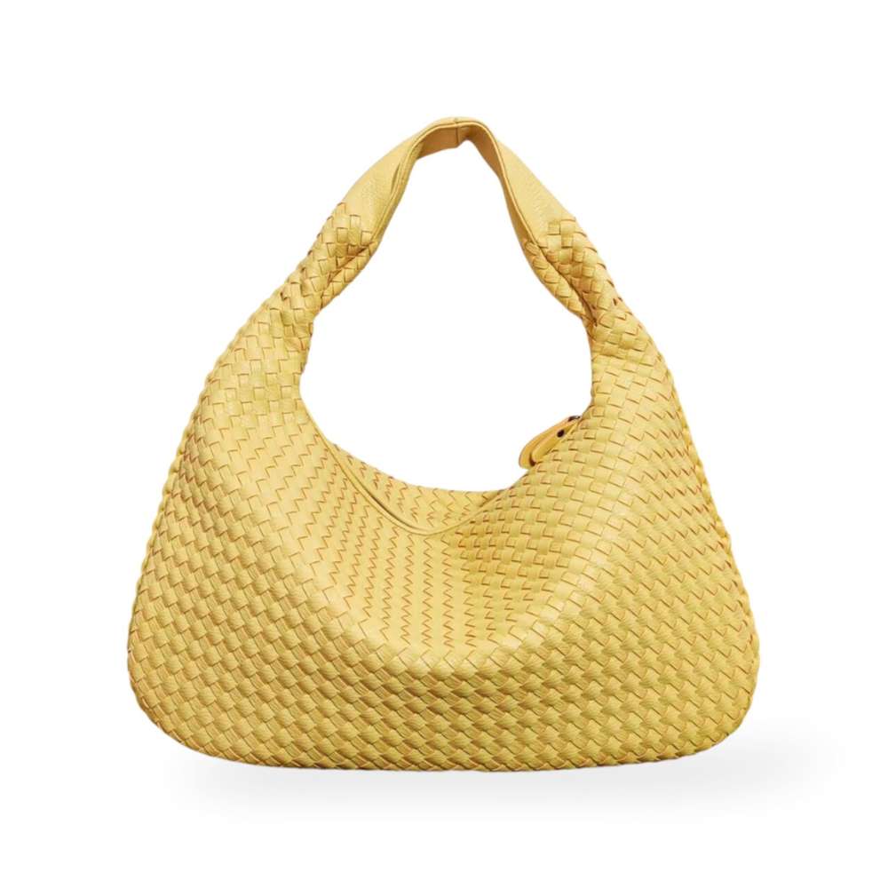 ROXANNE - WOVEN HOBO SHOULDER BAG