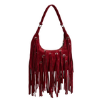 Load image into Gallery viewer, MIA FRINGE HOBO BAG
